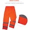 Ergodyne Lightweight Hi-Vis Rain Pants - Class E, 150D Oxford Polyester, Polyurethane, Elastic Waist Closure 8916 - alternate 6